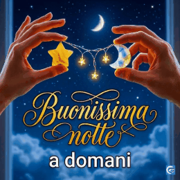 GIF buonissima notte a domani con immagini dolci e rilassanti per augurare sogni d'oro
