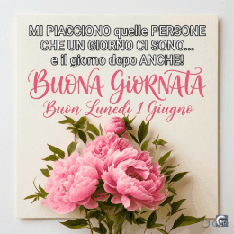 immagini buon lunedì 1 giugno buongiorno gif animata con caffè sole e messaggi positivi per iniziare la settimana
