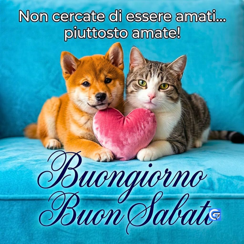 Splendida foto buongiorno felice sabato