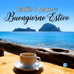 Immagini e GIF di buongiorno estivo con paesaggi soleggiati, fiori colorati e scene positive da condividere su WhatsApp per augurare una splendida giornata