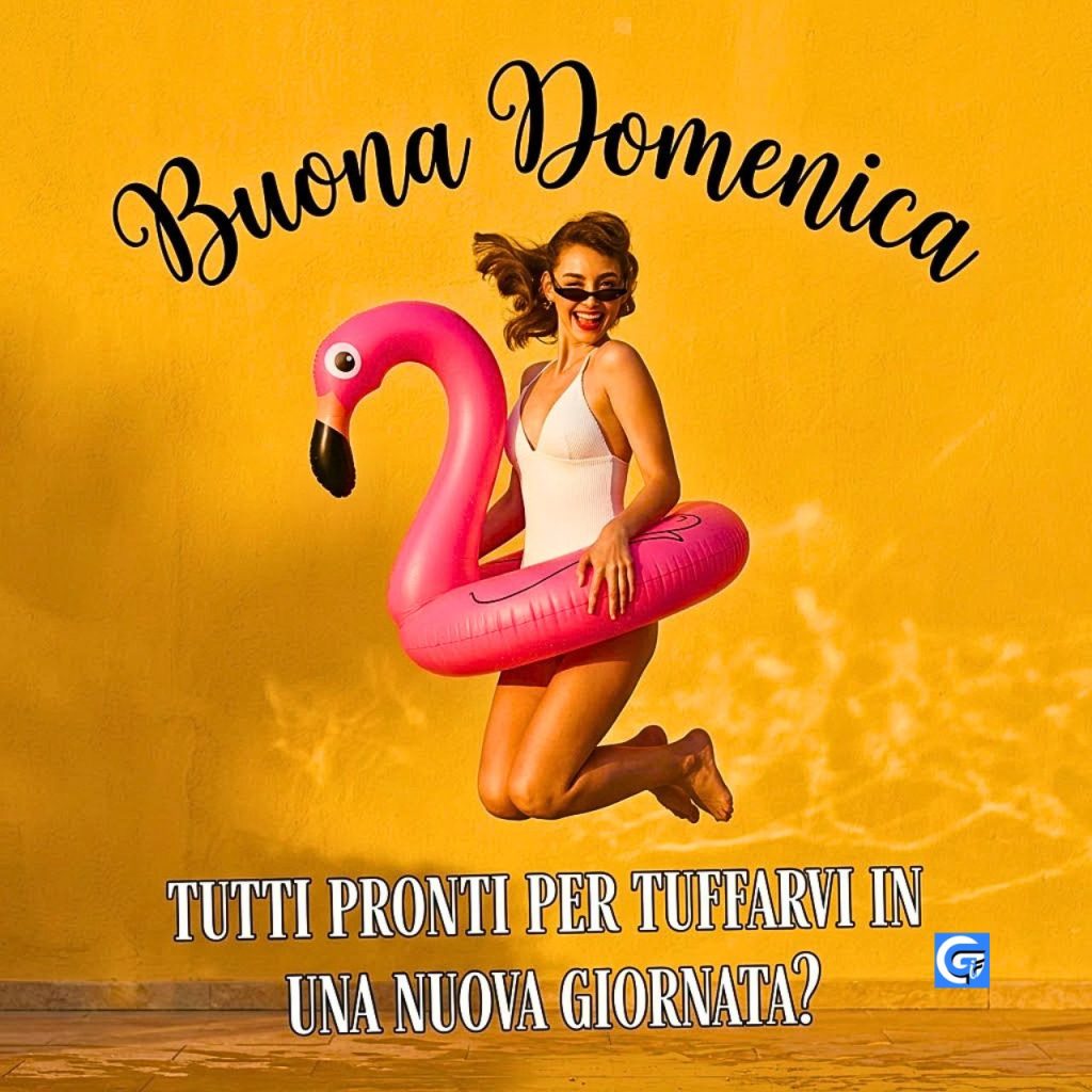 Buona domenica che sia un giorno fantastico