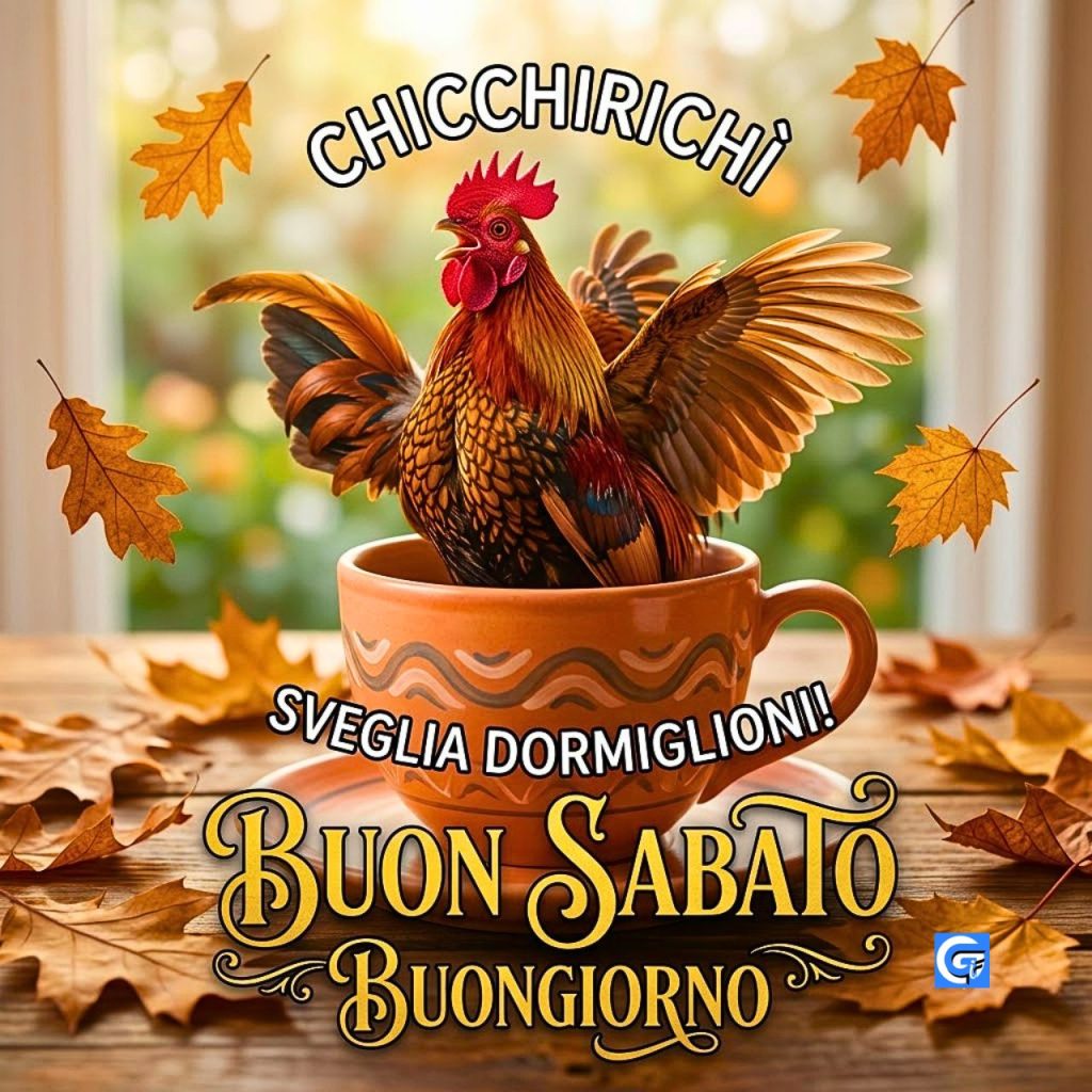 Messaggio affettuoso di buongiorno sabato