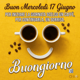 Nuove immagini e gif colorate per augurare buon mercoledì 17 giugno con fiori, luce e vibe positive, perfette per inviare gratis su whatsapp e rendere speciale la giornata