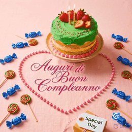 Nuove immagini e GIF animate di auguri di buon compleanno con colori vivaci, palloncini, torta scintillante e messaggi di gioia, perfette per condividere auguri sinceri su chat e social