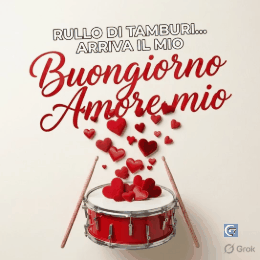 Immagini buongiorno amore mio con GIF romantiche nuove e gratuite per WhatsApp, cuori e messaggi d’affetto