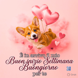 GIF animate di buon inizio settimana con buongiorno immagini colorate e positive pronte per essere scaricate gratis e condivise su WhatsApp con amici e familiari