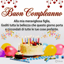 Dolci auguri di compleanno per la persona che ti piace con immagini romantiche e gif animate piene di tenerezza, cuori e atmosfera emozionale