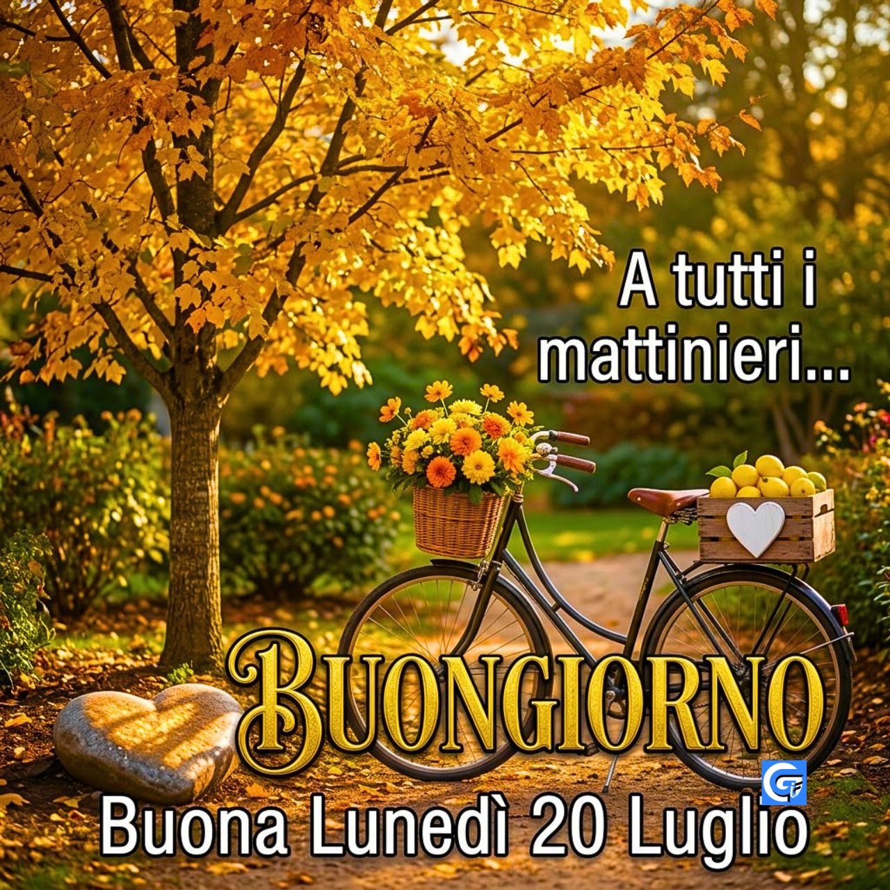 Buon lunedì 20 luglio buongiorno con immagini nuove e foto luminose per iniziare la settimana con positività e buon umore
