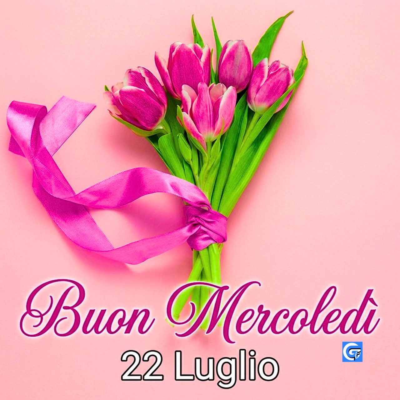 Buon mercoledì 22 luglio buongiorno con immagini nuove e gif divertenti colorate per iniziare la giornata con positività