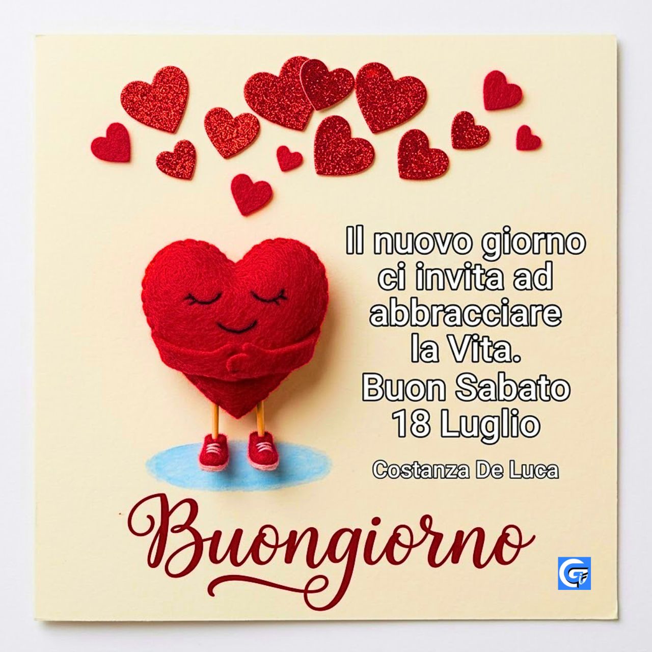 Buon sabato 18 luglio buongiorno con immagini nuove gif e foto colorate per un weekend sereno e positivo