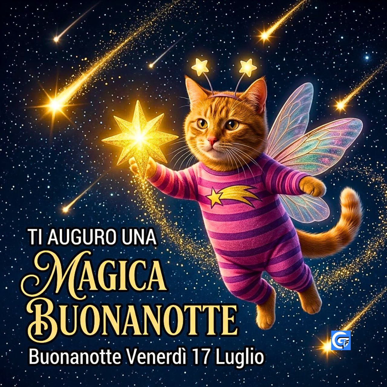 Buonanotte venerdì 17 luglio immagini nuove e romantiche da inviare su WhatsApp con luna e stelle