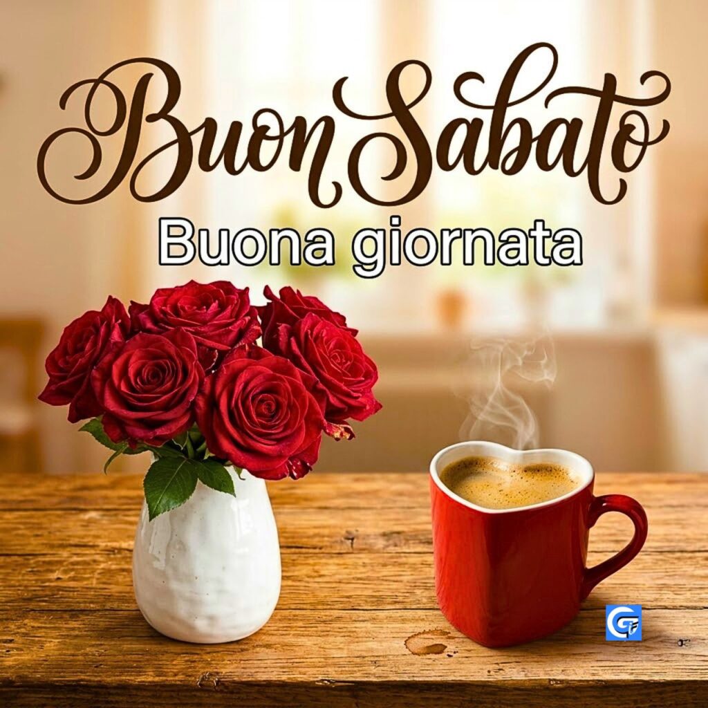 Immagine affettuosa buon sabato buongiorno