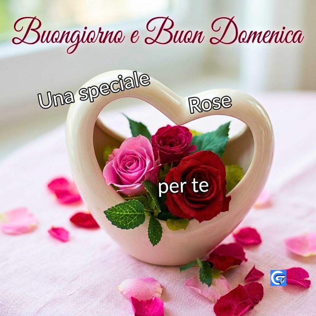 Auguri di una fantastica domenica in compagnia