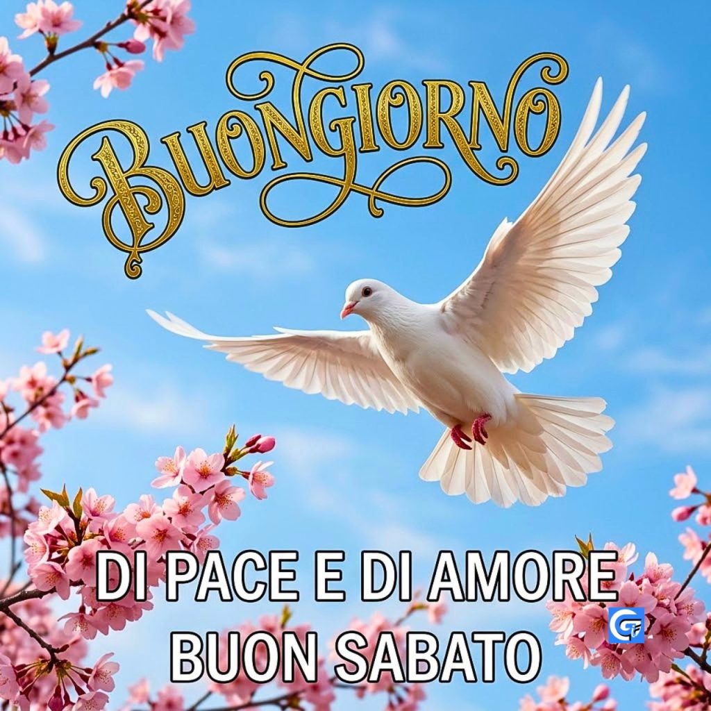Bellissima immagine per augurare buon sabato