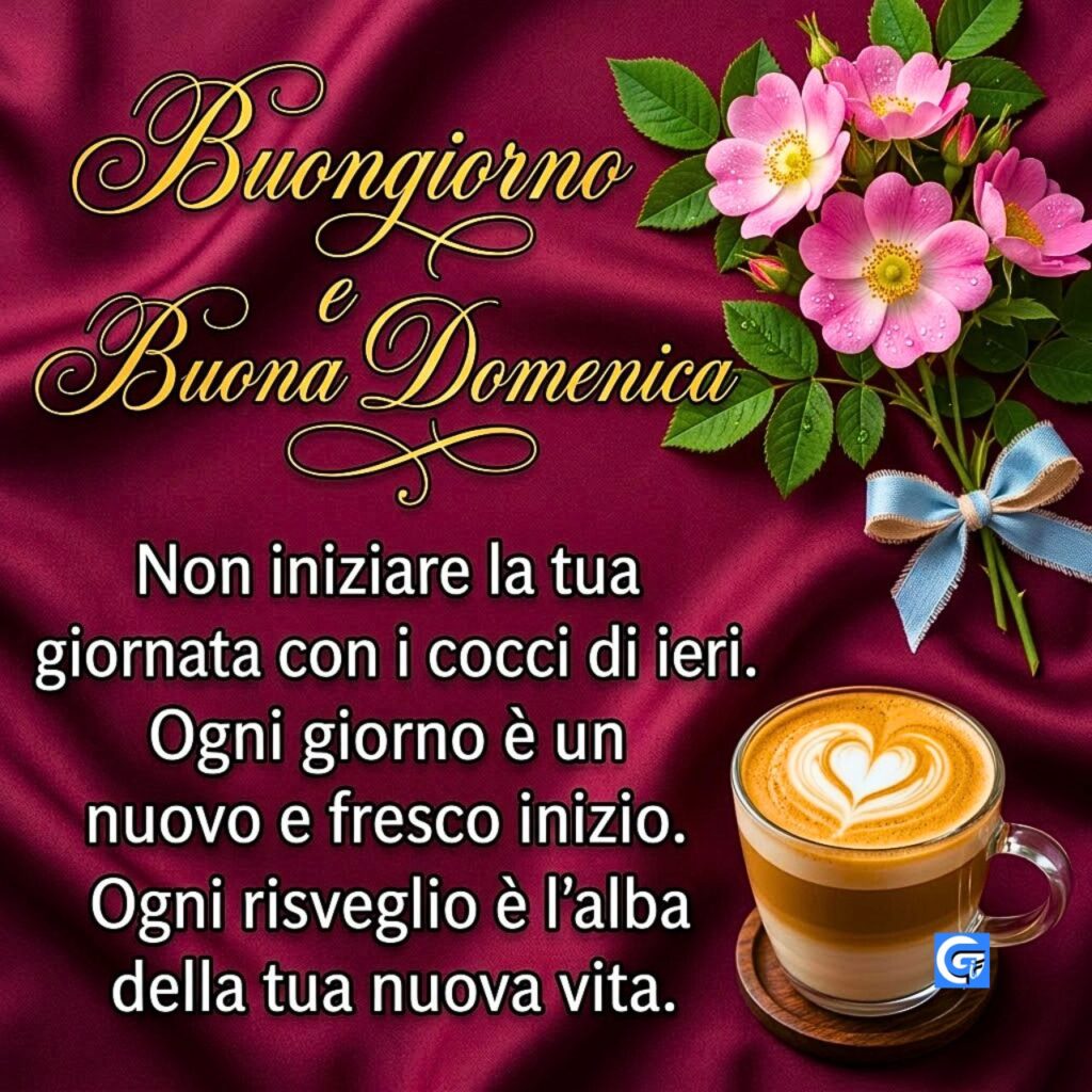 Sorridere alla vita buona domenica