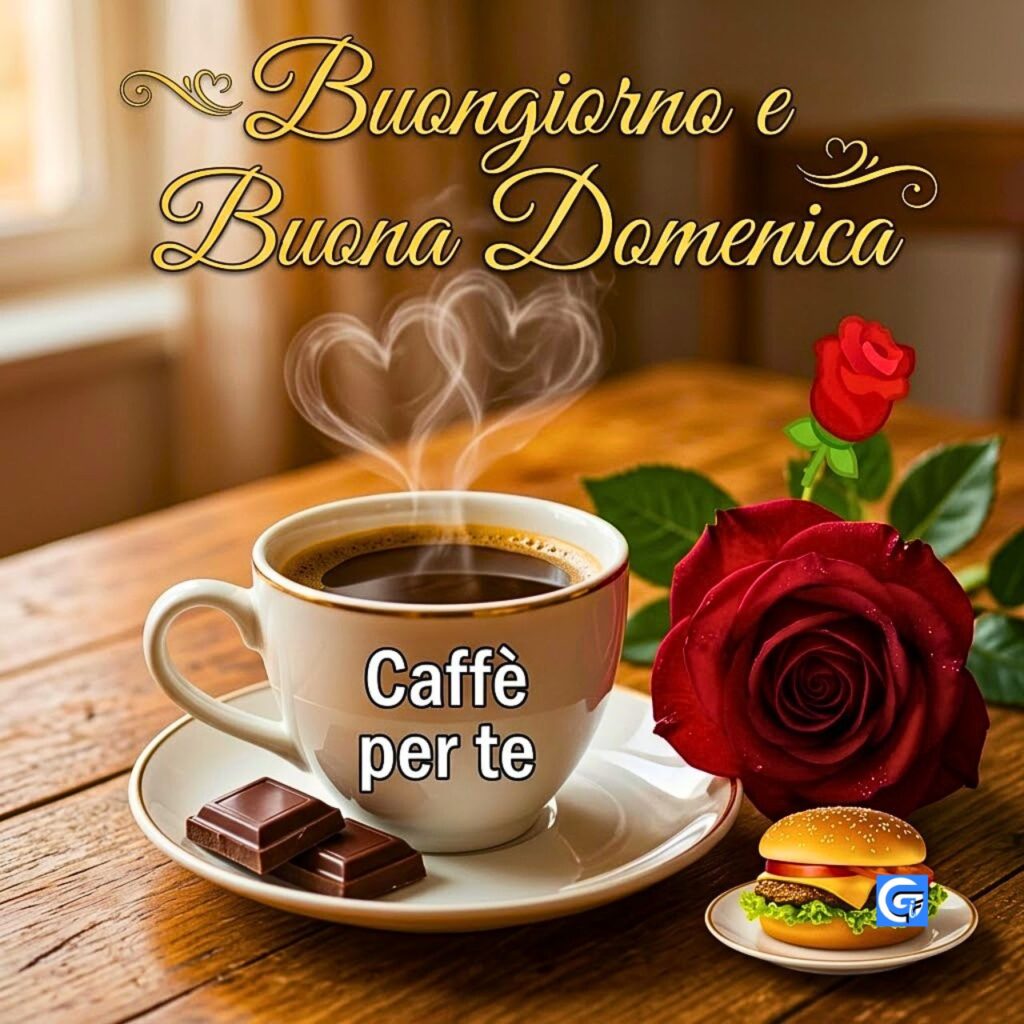 Buongiorno e buona domenica con i fiori