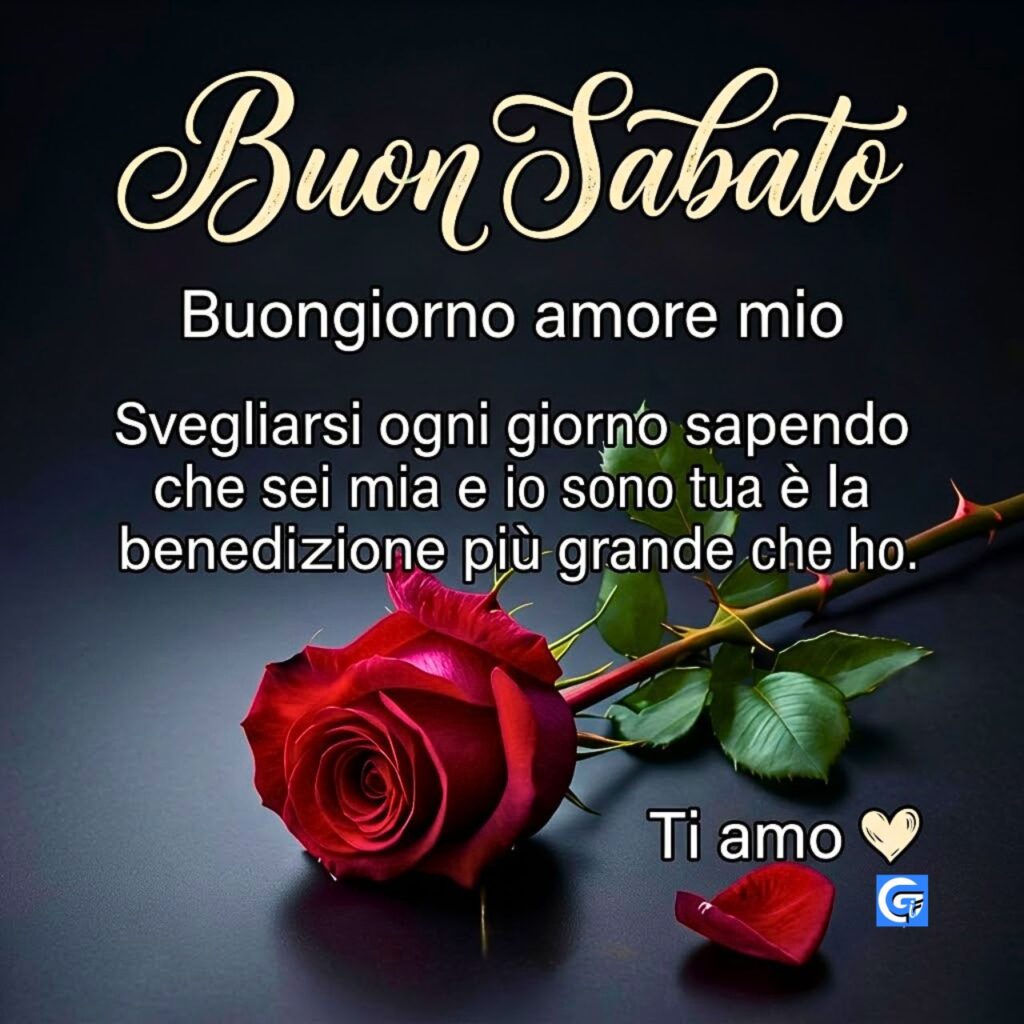 Un sorriso per augurare buon sabato