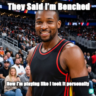 Kuminga meme They Said I’m Benched - Now I’m playing like I took it personally