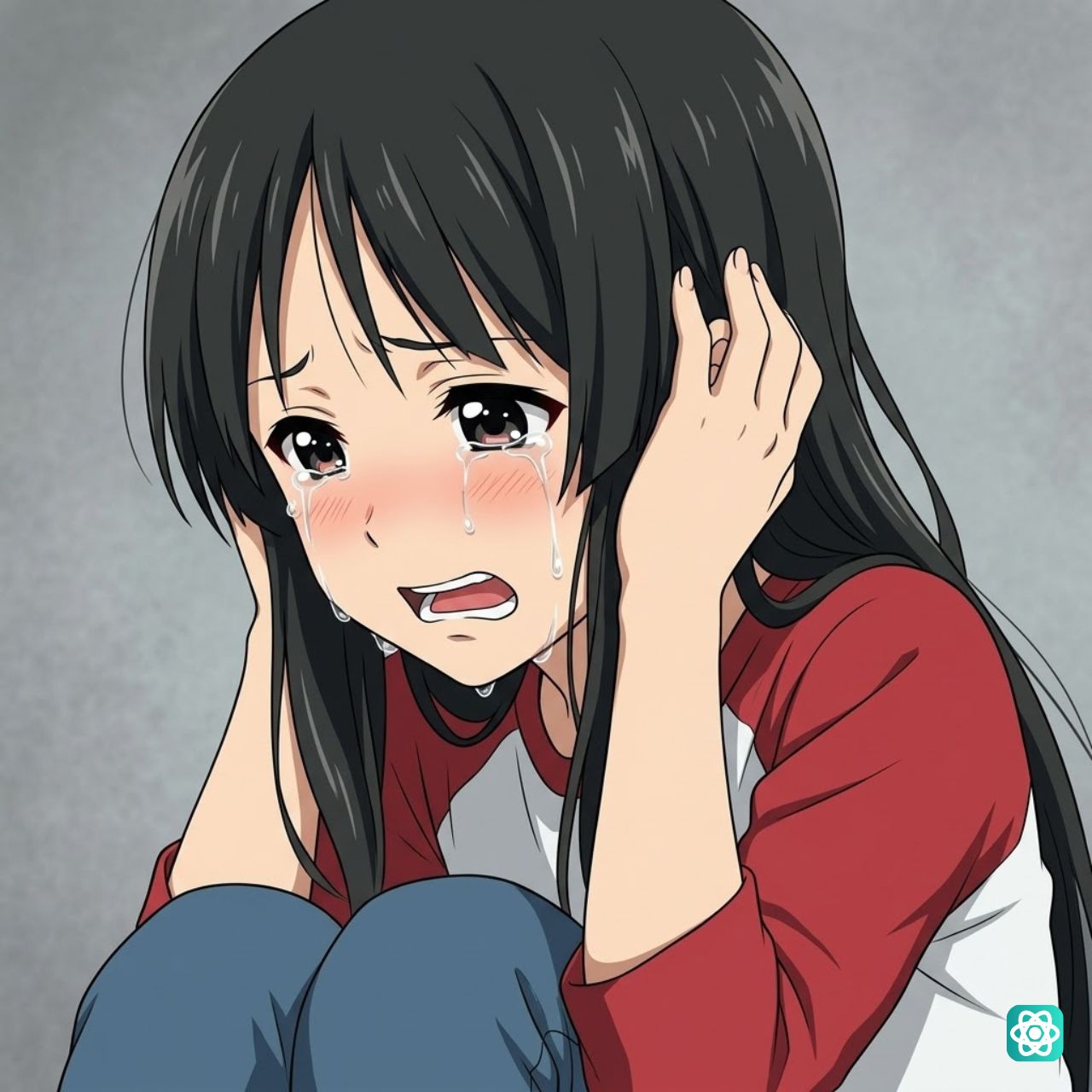 Anime Girl Crying
