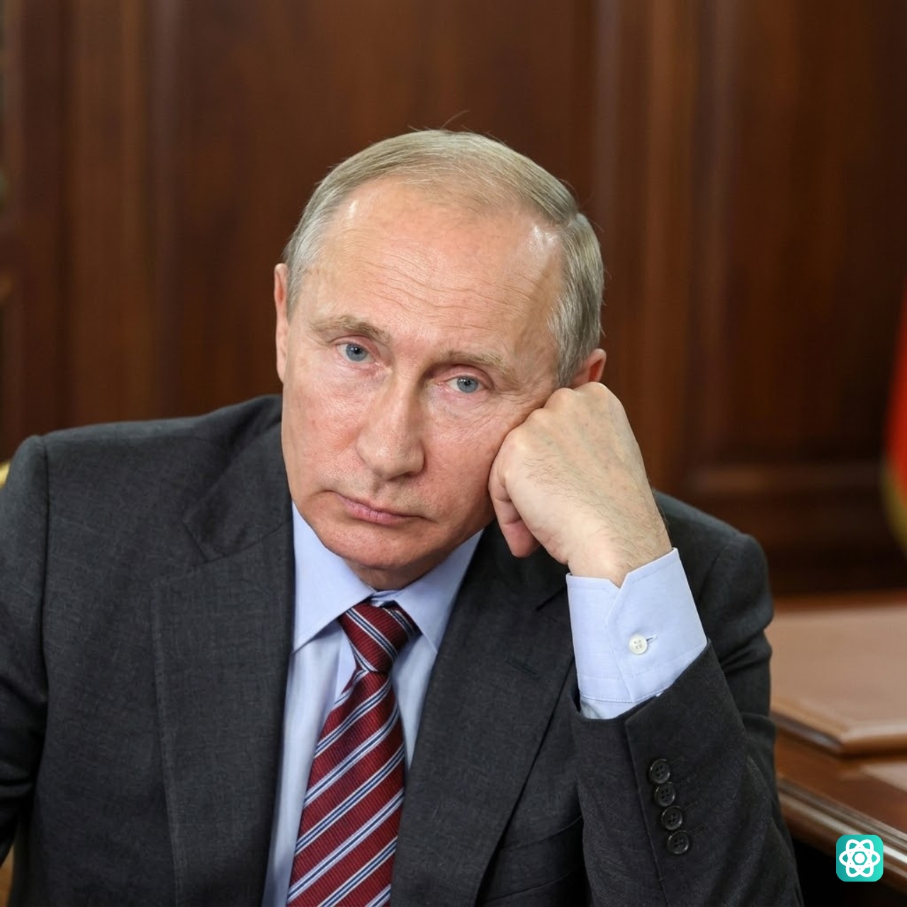 Contemplative Putin
