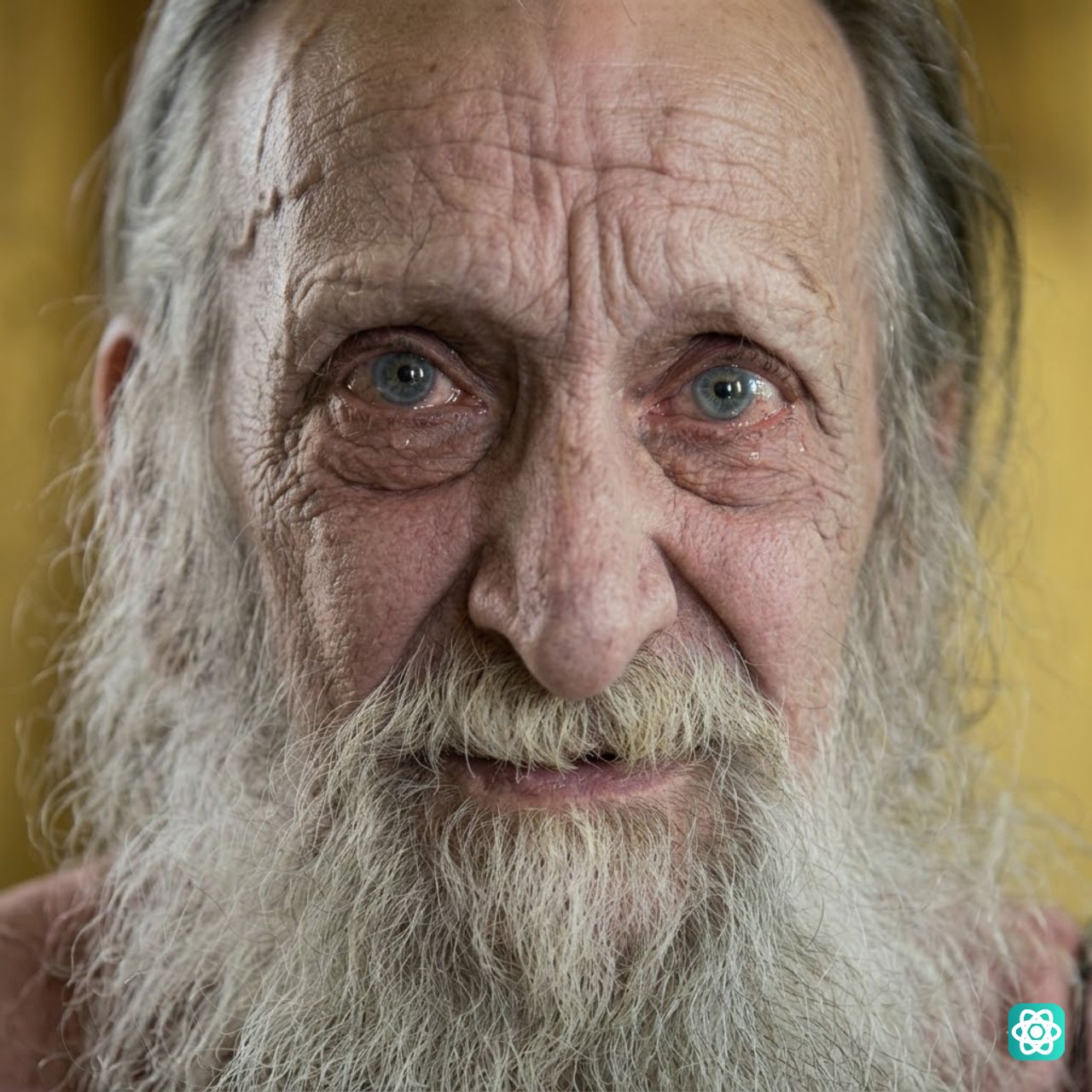 Old Man Crying