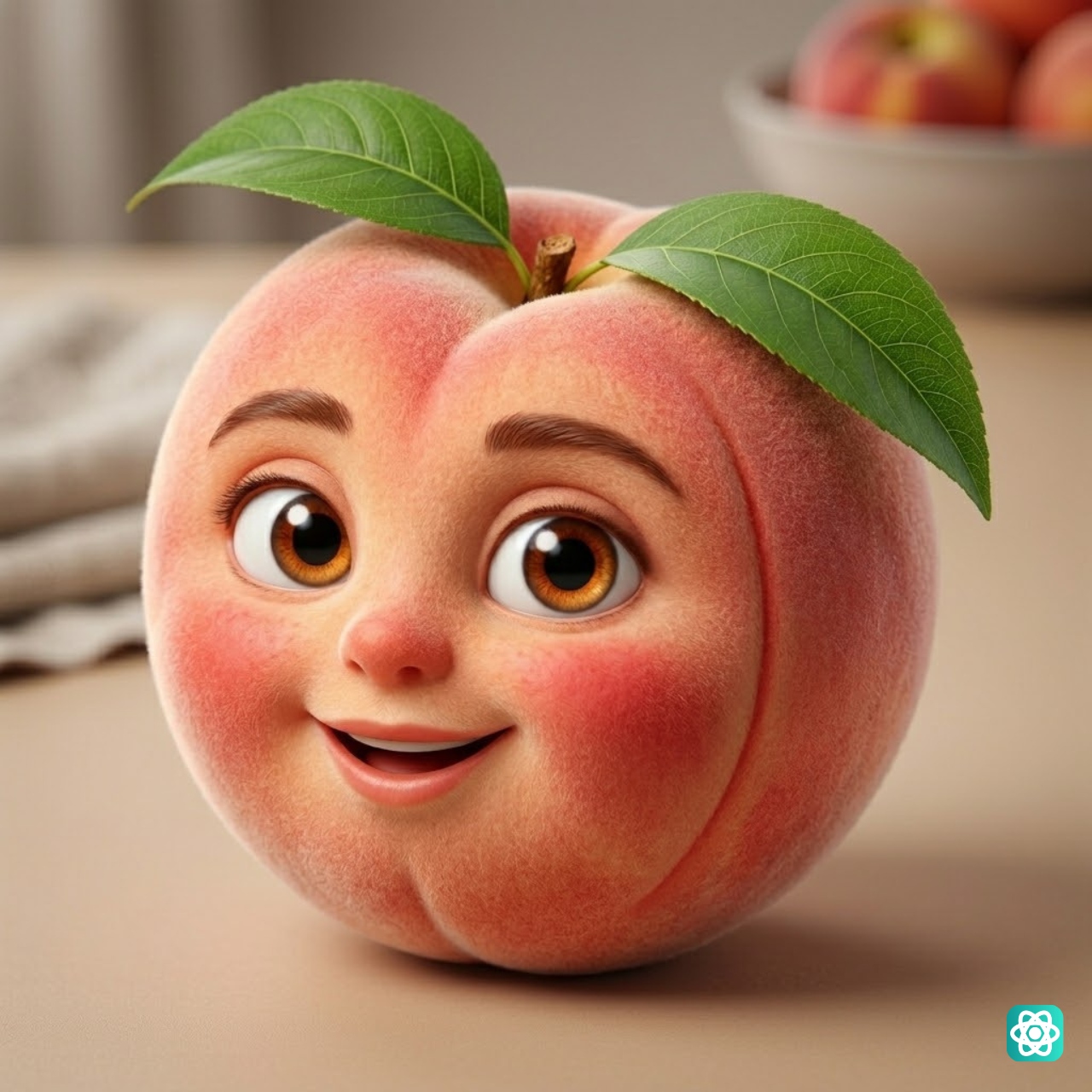 Peach Emoji