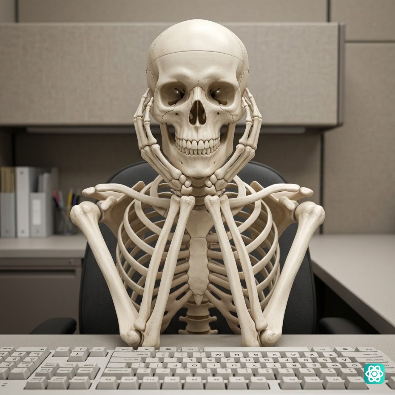 Skeleton Troll Face