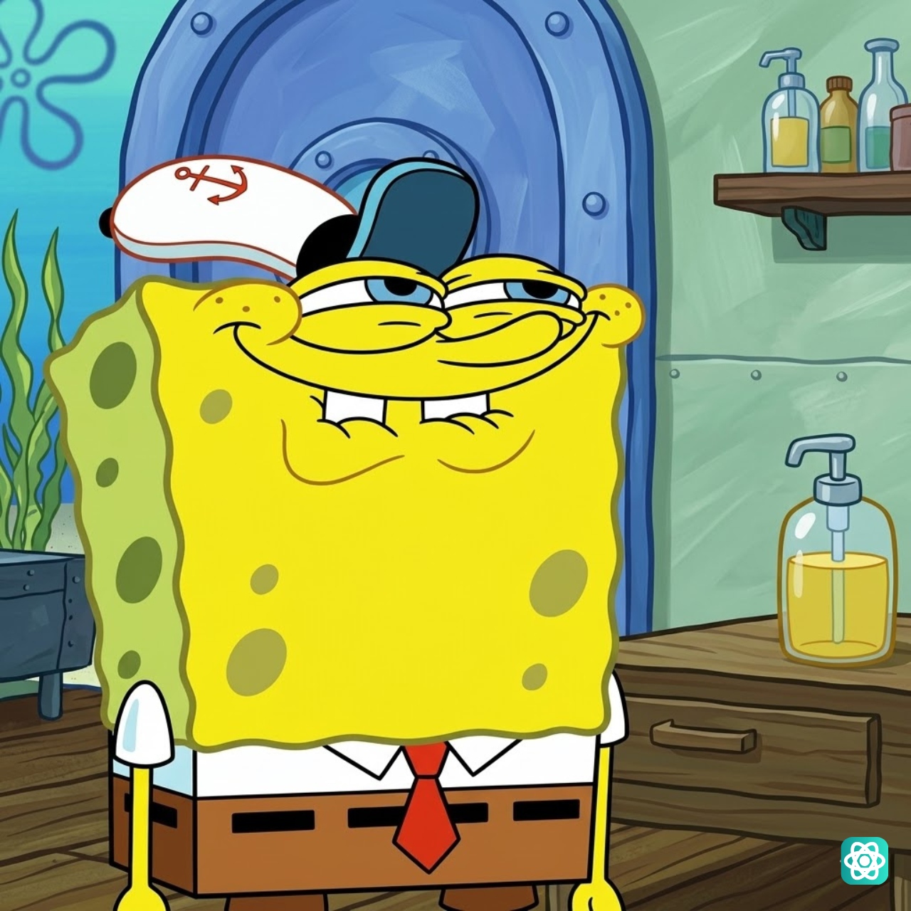SpongeBob Grin