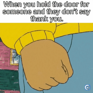 Arthur meme GIF showing iconic clenched fist reaction in HD and 4K quality perfect for relatable reaction memes and profile pictures