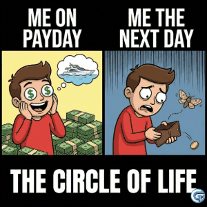 funny money meme gif in 4k hd showing rich vs broke reaction meme perfect for profile picture and social media sharing