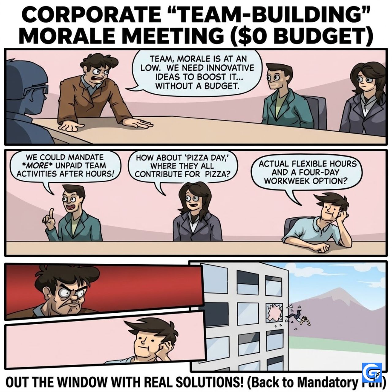 Boardroom Meeting Suggestion Meme GIFs & Images That Perfectly Capture ...