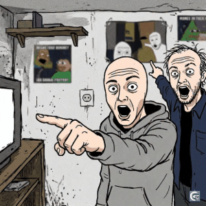 Funny point meme GIF showing a person pointing directly with a relatable expression perfect for calling someone out humorously