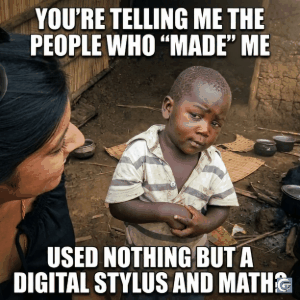 funny grandma looking shocked at laptop screen in dark room 3am browsing history meme reaction image hd gif