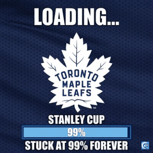 Funny Toronto Maple Leafs meme gif showing fan reactions, emotional hockey moments, and relatable sports humor in high-quality free templates