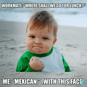 Funny Lunch Time meme template showing relatable hunger moments with HD images and GIFs for sharing