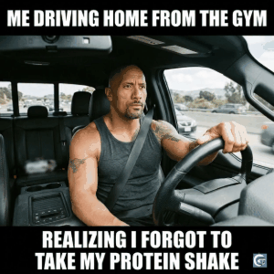 The Rock driving meme template in HD showing serious facial expression perfect for reaction memes and relatable funny moments