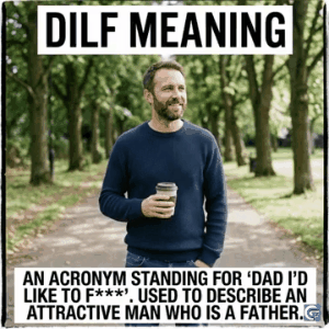 funny dilf meme template with confident attractive man expression perfect for viral reaction memes gif and hd image download