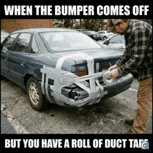 funny duct tape meme template showing humorous fix everything concept with relatable chaotic life situations in hd and gif formats