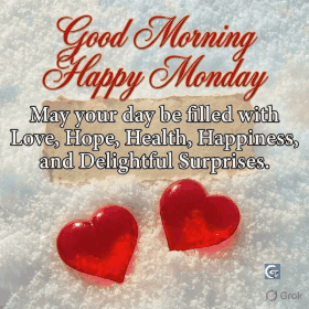 Vibrant good morning happy monday gif and hd images featuring cheerful animations and uplifting messages perfect for download and sharing to spread positivity and motivation at the start of the week